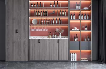 Tủ rượu giá rẻ Đồng Nai, bền, đẹp, phù hợp nhiều không gian